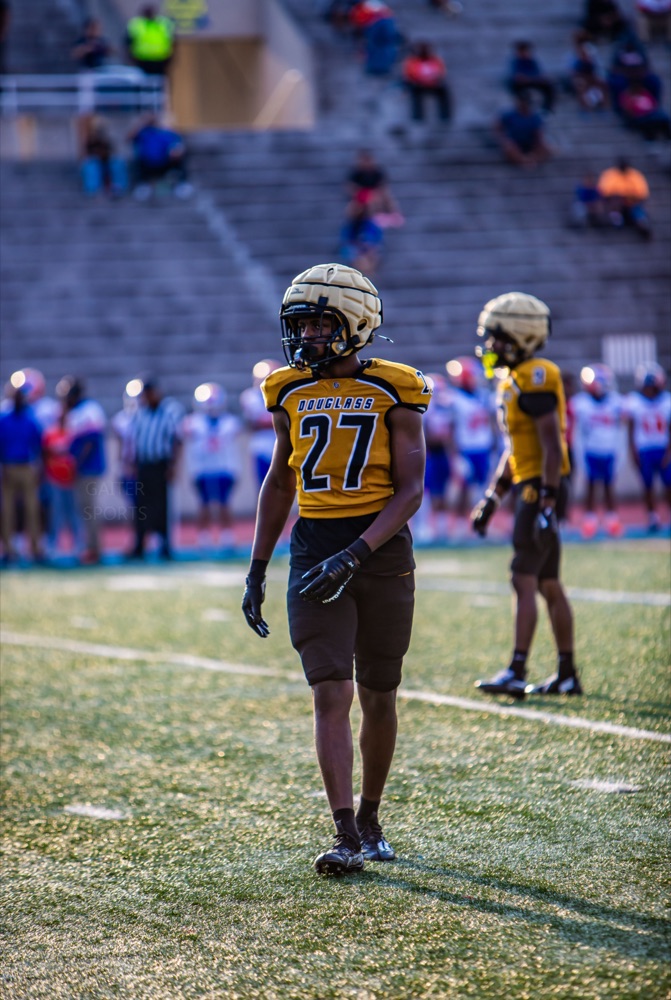 Travis Isaacs in the stadium before a game