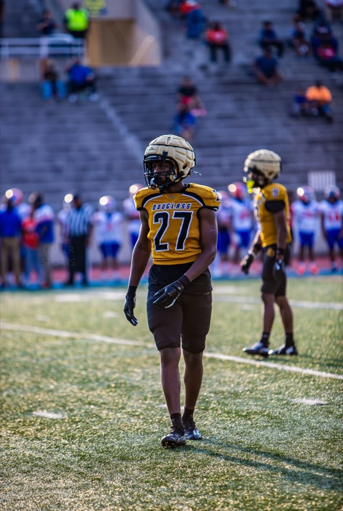 Travis Isaacs in the stadium before a game